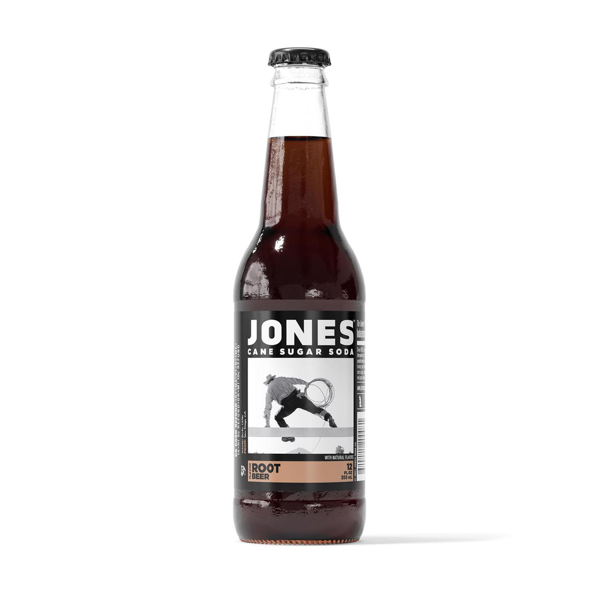Jones Soda Root Beer Cane Sugar Soda 12 oz 1 pk - Case of 12
