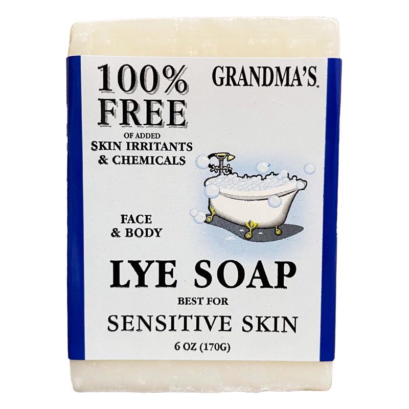 GRANDMA'S - Grandma's No Scent Bar Soap 6 oz - Case of 12