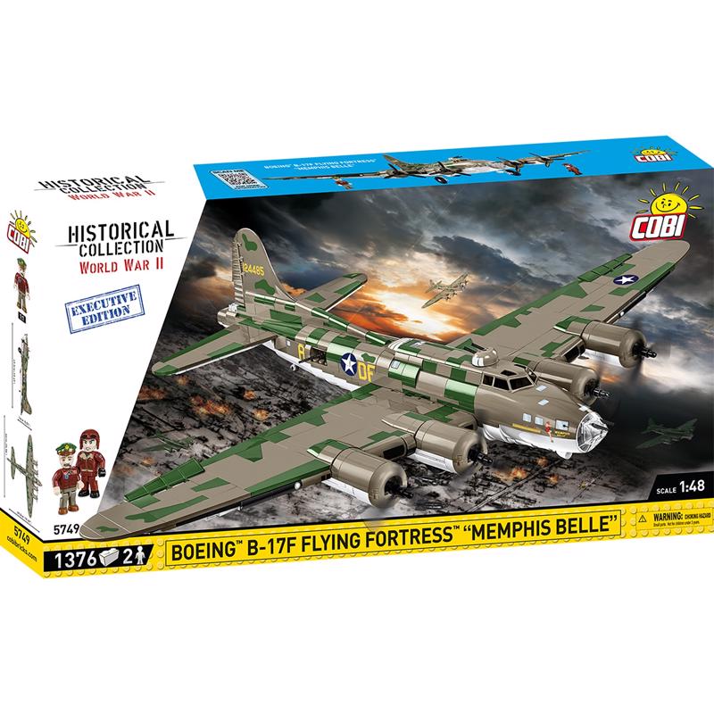 COBI - COBI Boeing B-17F Flying Fortress Airplane Block Set Multicolored 1376 pc