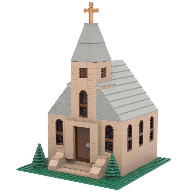 NOVABRIX - NovaBrix Church Block Set Multicolored 347 pc