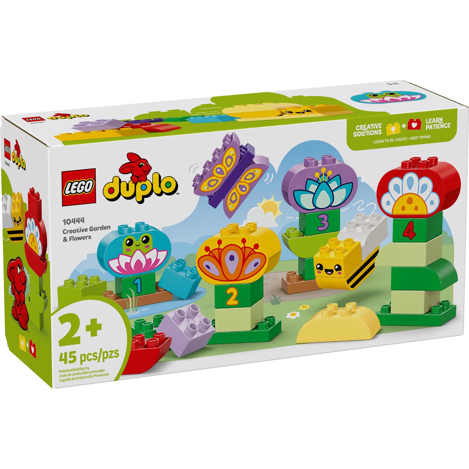 LEGO DUPLO Creative Garden & Flowers Building Set Multi 45 pc