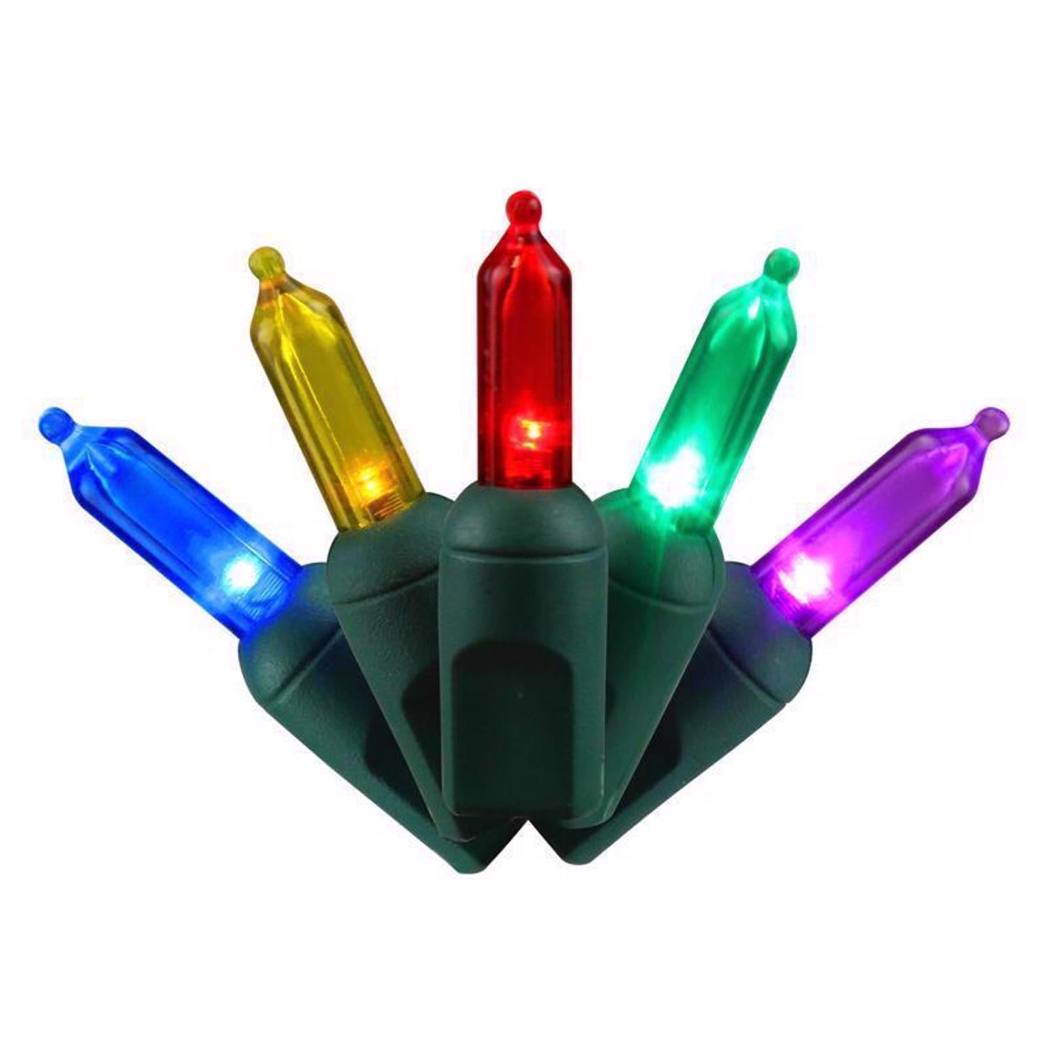 Celebrations LED T5 Multicolored 50 ct String Christmas Lights - Case of 12