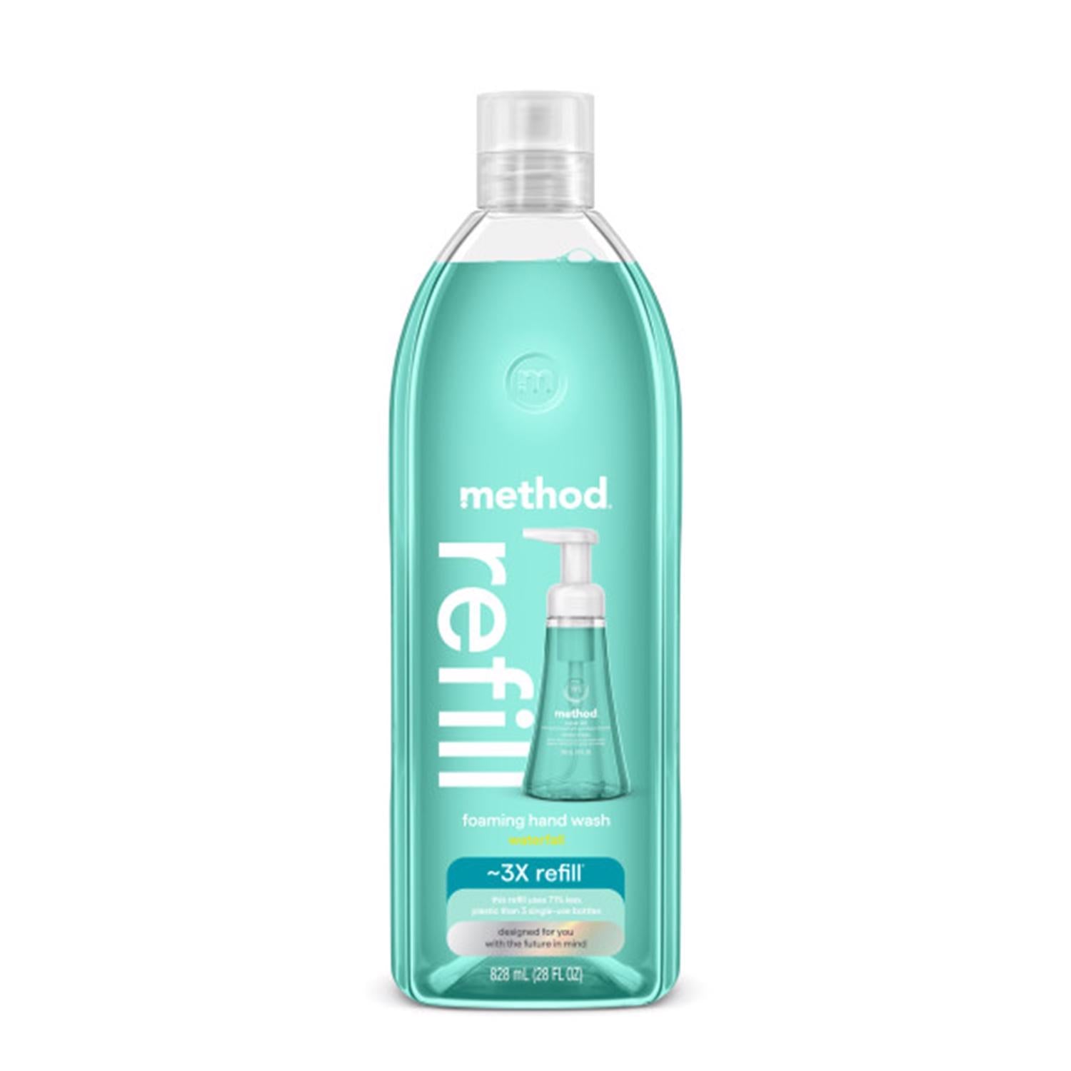 Method Waterfall Scent Foam Hand Wash 28 oz - Case of 4
