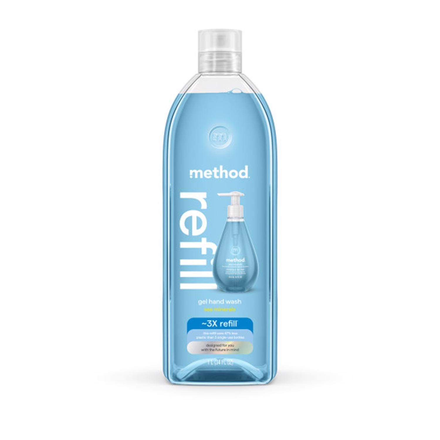 Method Sea Minerals Scent Gel Hand Wash 34 oz - Case of 4