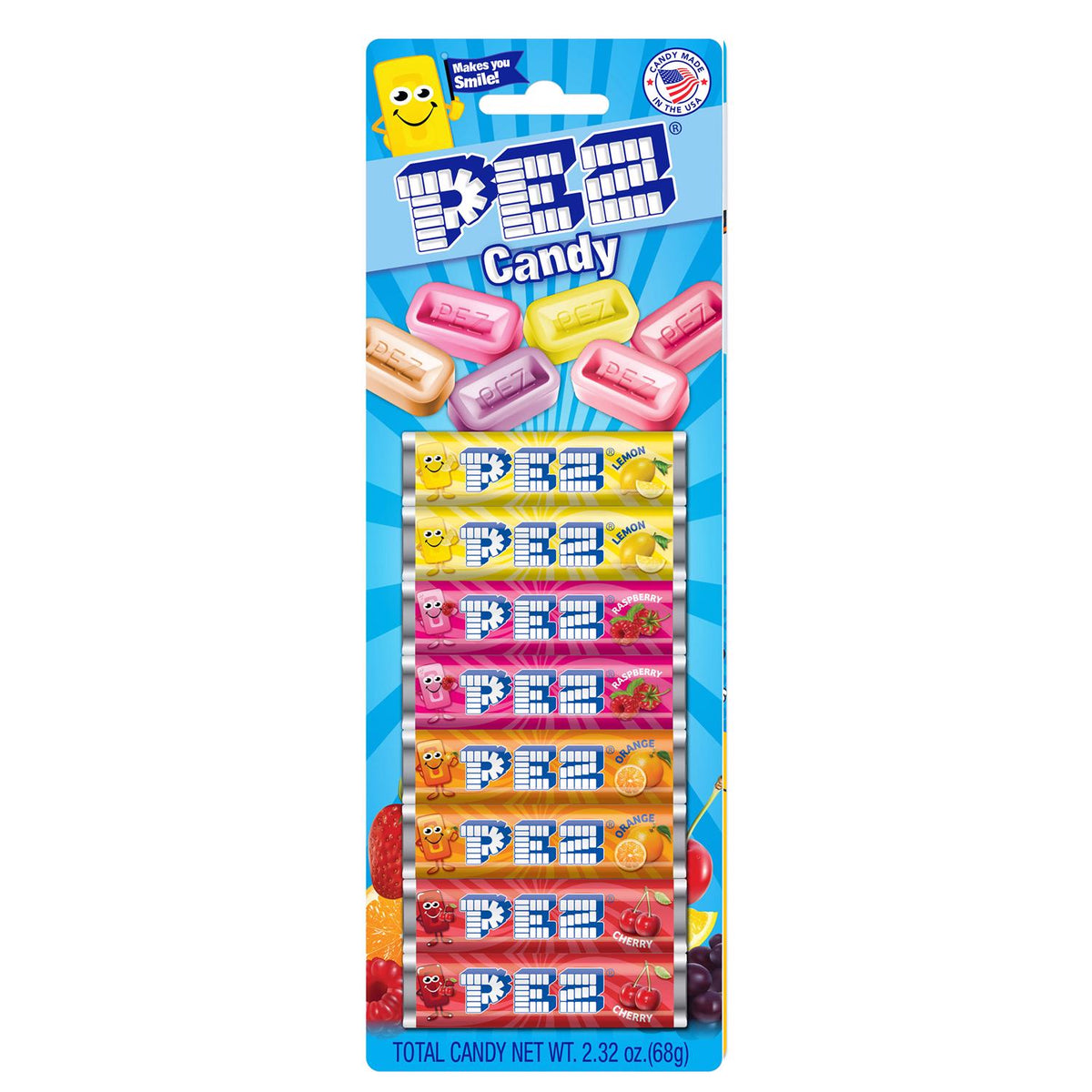PEZ Fruit Candy 2.32 oz - Case of 24