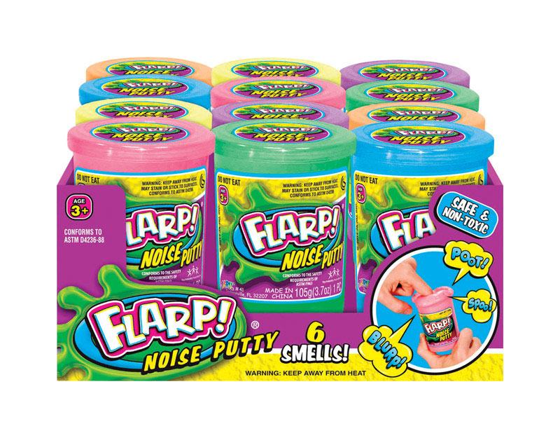 FLARP - Flarp Noise Putty Plastic Assorted 1 pc - Case of 12