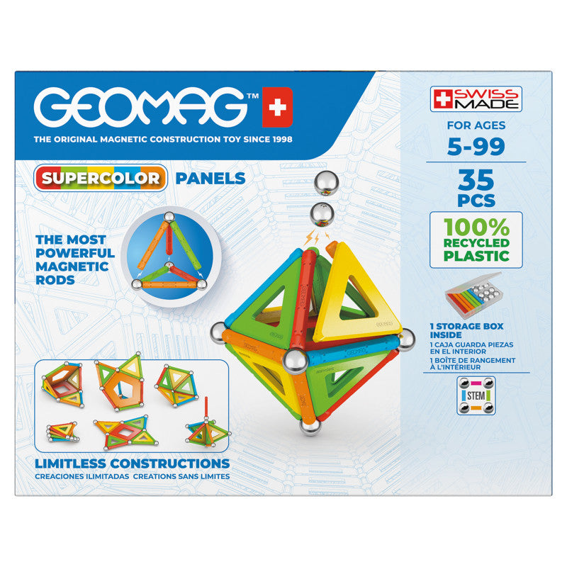 GEOMAG - Supercolor Recycled, 35 Pieces