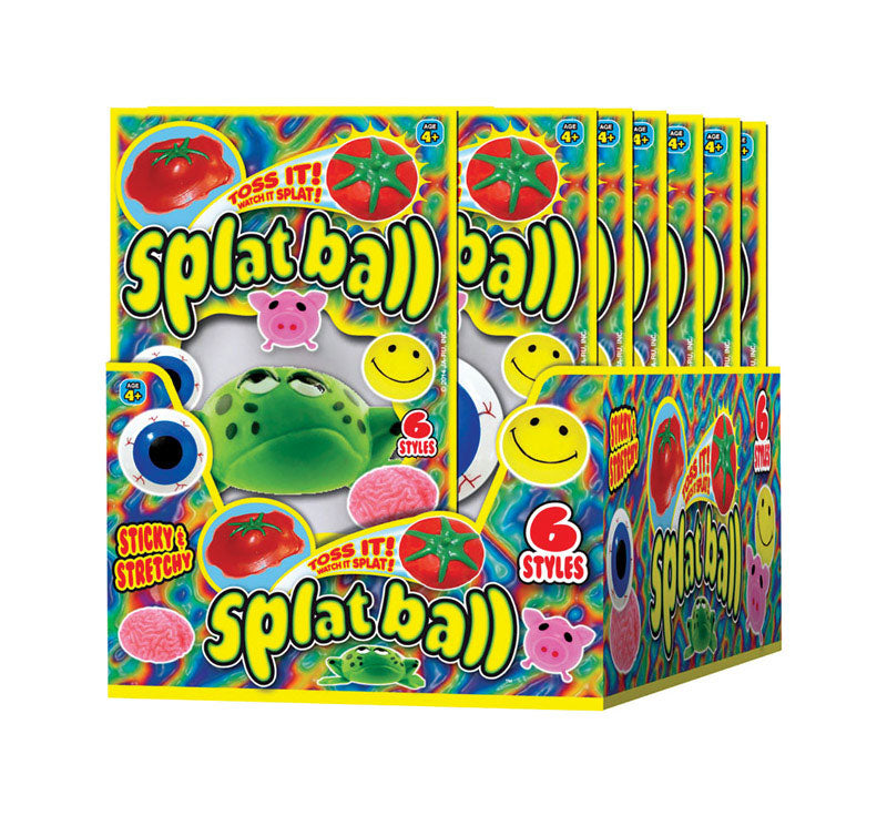 JA-RU - Ja-Ru Splat Ball Polymer 1 pc - Case of 24