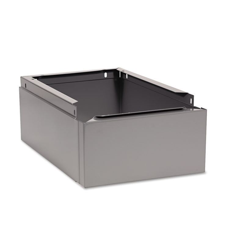 Tennsco - Optional Locker Base, 12w x 18d x 6h, Medium Gray