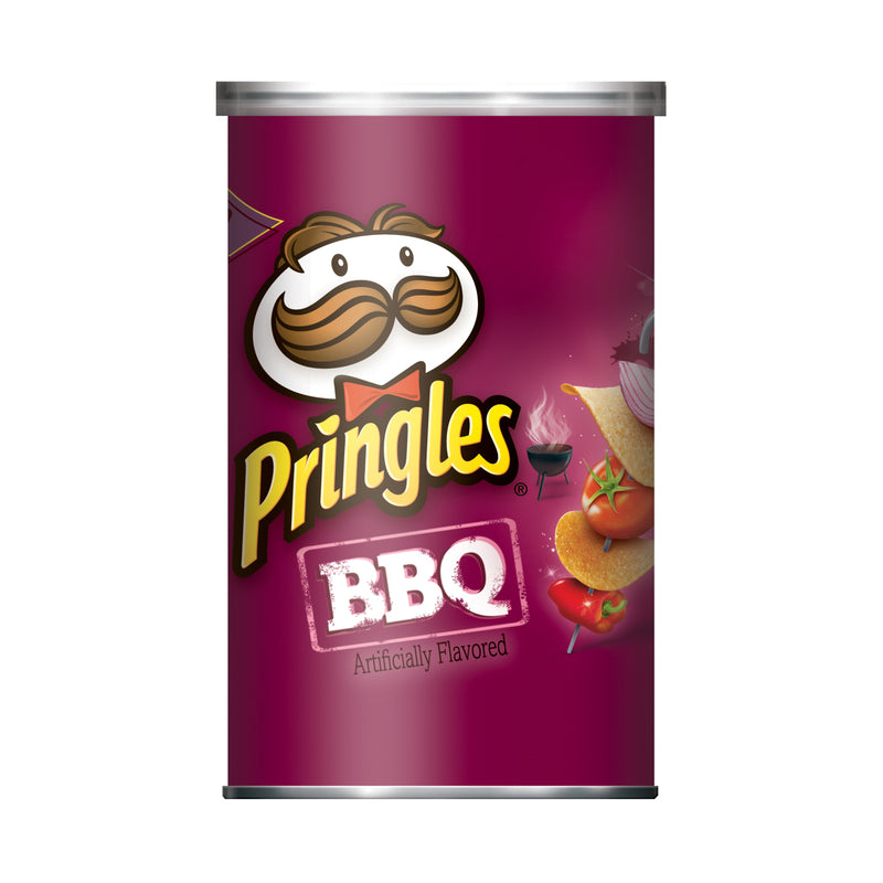 PRINGLES - Pringles BBQ Potato Chips 2.5 oz - Case of 12