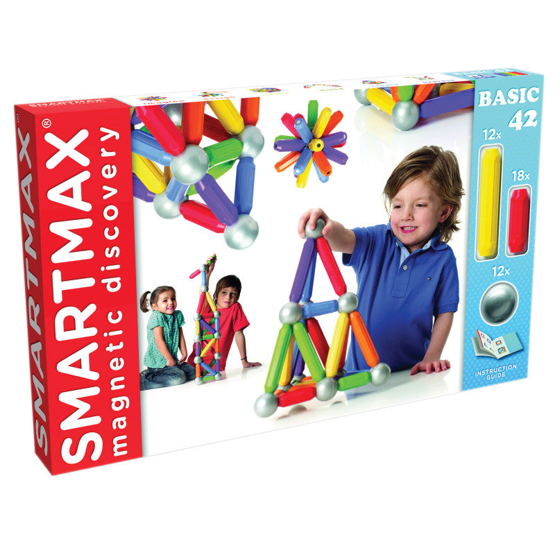 SMARTMAX - Magnetic Discovery Set, 42 Pieces