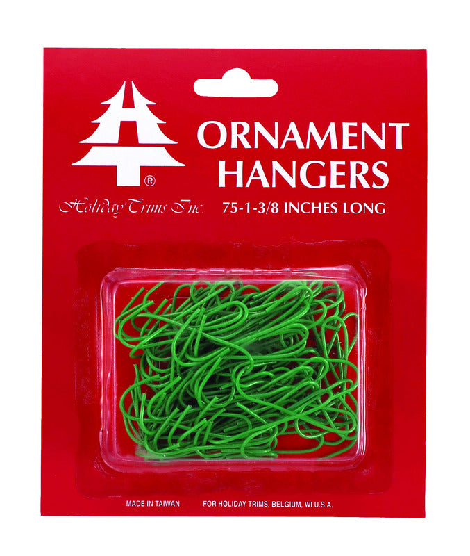 HOLIDAY TRIMS - Holiday Trims 1-3/8 in. Ornament Hooks 75 pk - Case of 72