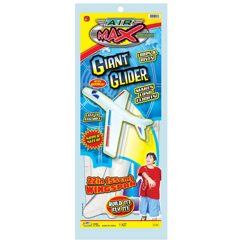JA-RU - Ja-Ru Air Max Giant Glider Airplane Foam Multicolored - Case of 12