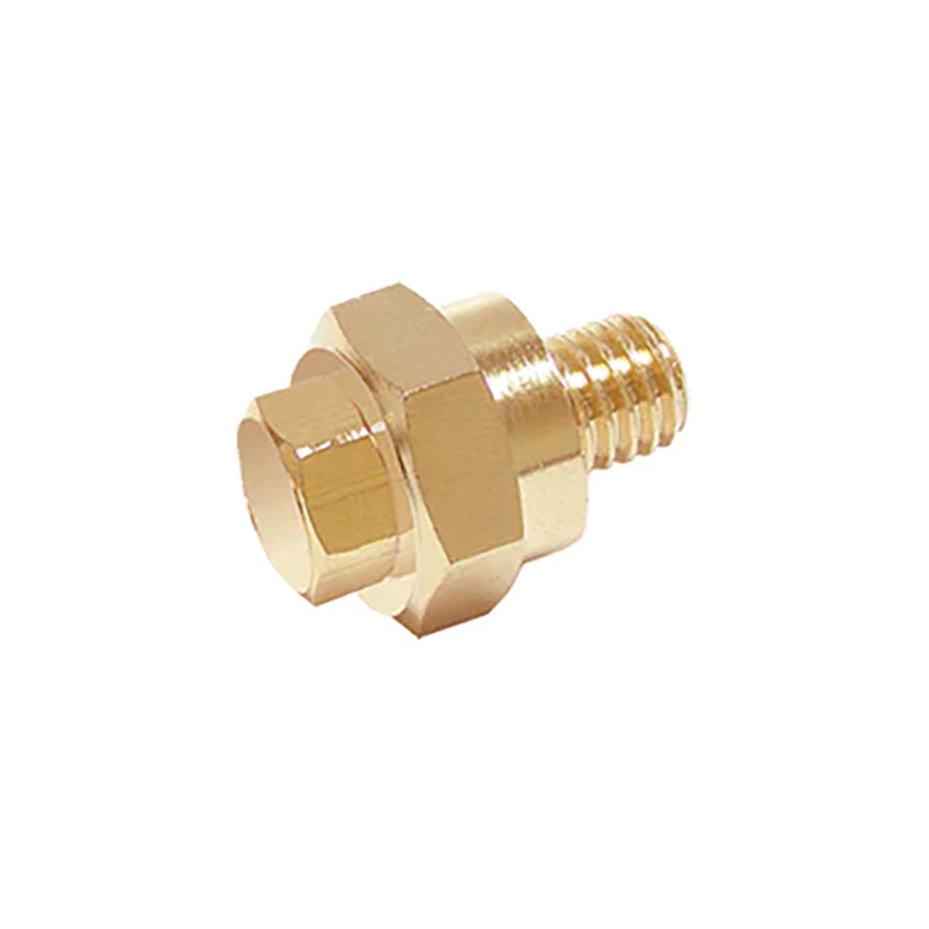 BATTERY TERMINAL ADAPTER AUDIOPIPE - SIDE MOUNT; BRASS