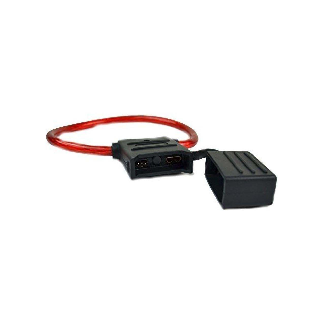 FUSEHOLDER MAXI AUDIOPIPE WITH 8" - 8 GA. WIRE