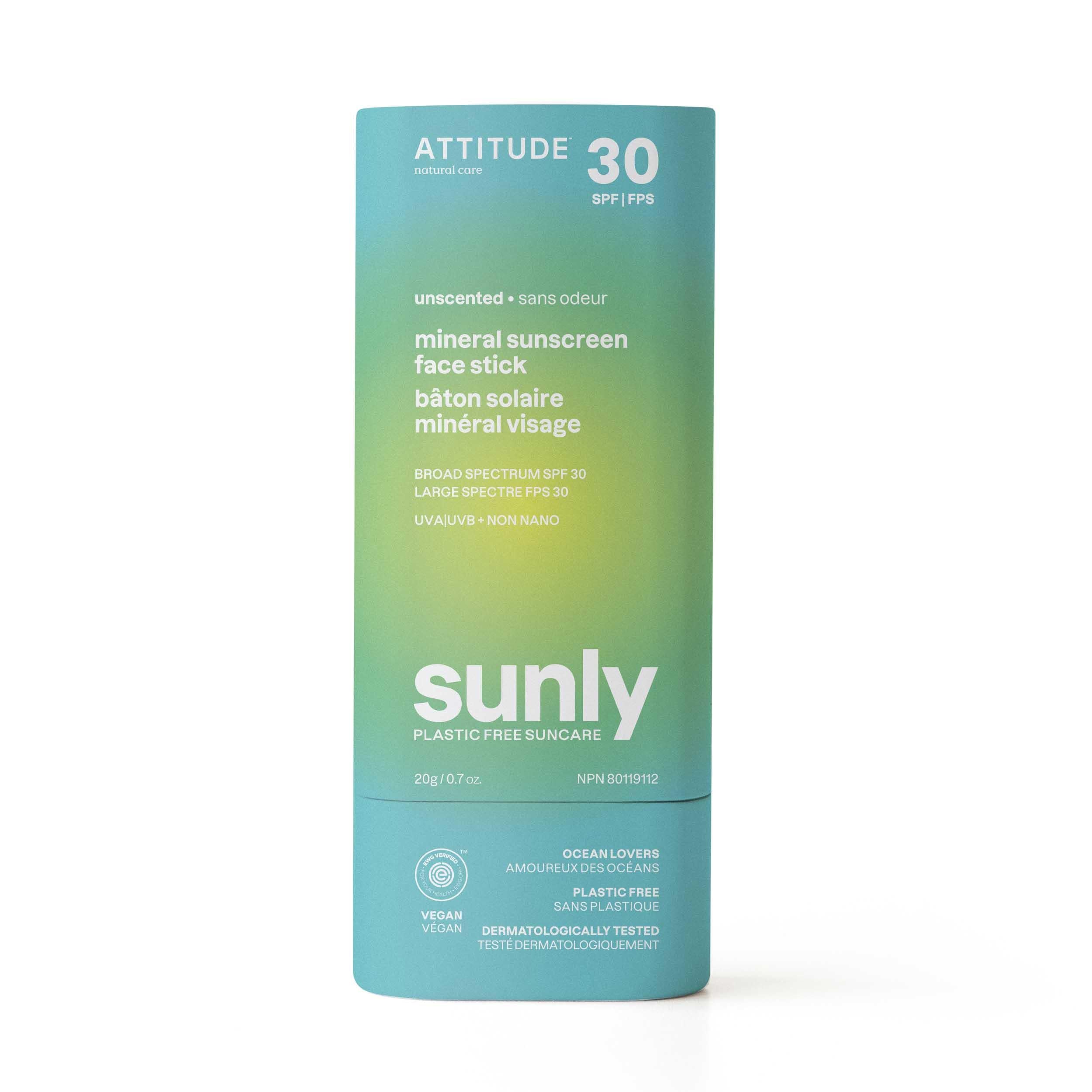 Attitude - Sunscrn Stick Unscented - EA of 1-.7 OZ