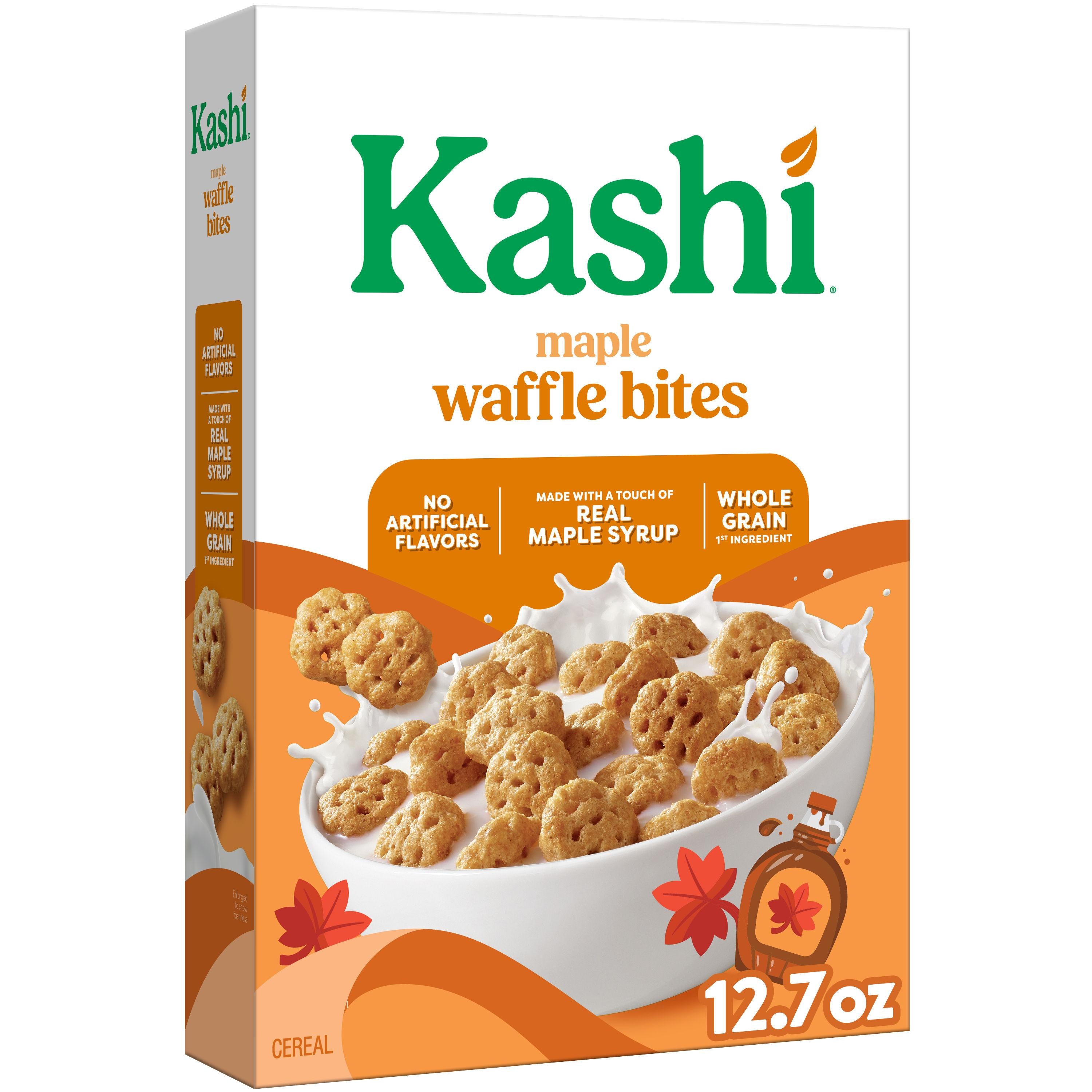 Kashi Waffle Bites Maple Cereal 12.7 oz - Case of 8