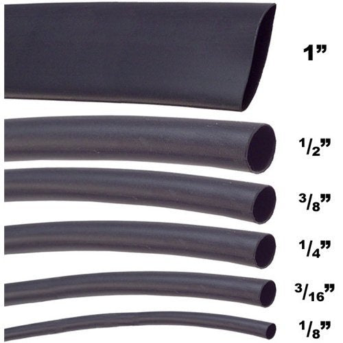 HEAT SHRINK TUBING 1" 30 FEET