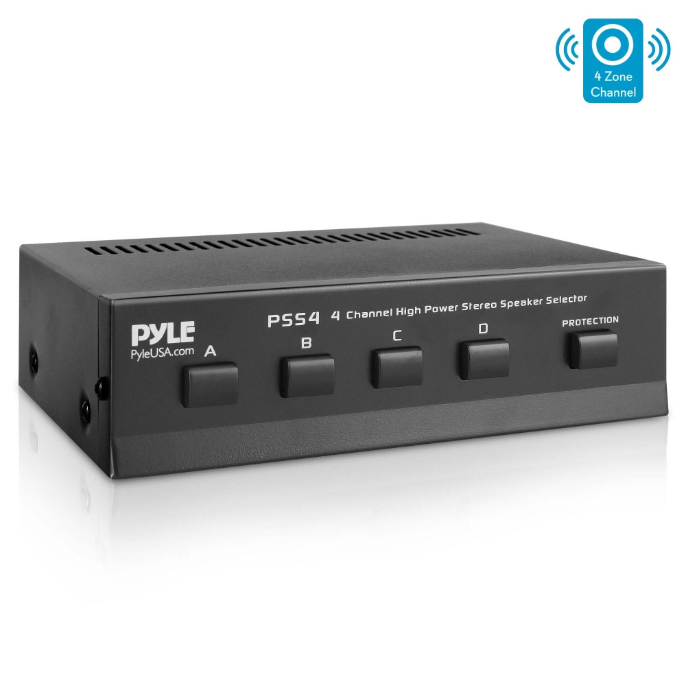 SPEAKER SELECTOR 4 ZONE PYLE