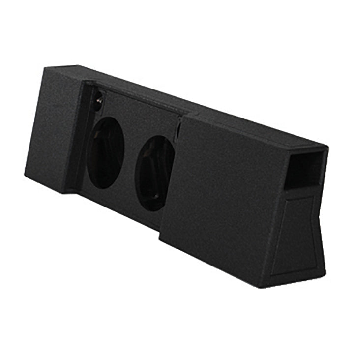 QPower "QBOMB" Ford F-Series Super Crew '09-'24 Dual 10" Vented Empty Woofer Box