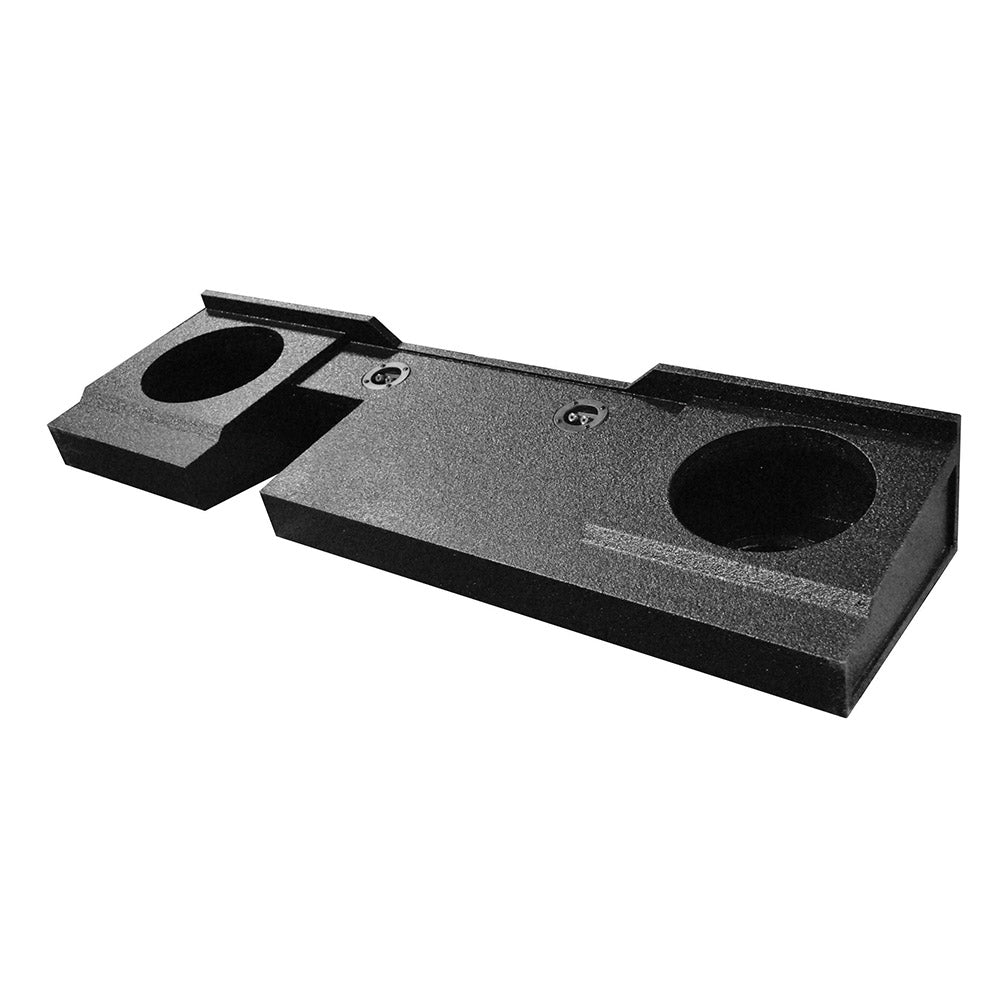 QPower "QBOMB" Ford F-150 Super Crew Cab '04-'08 Dual 10" Empty Woofer Box