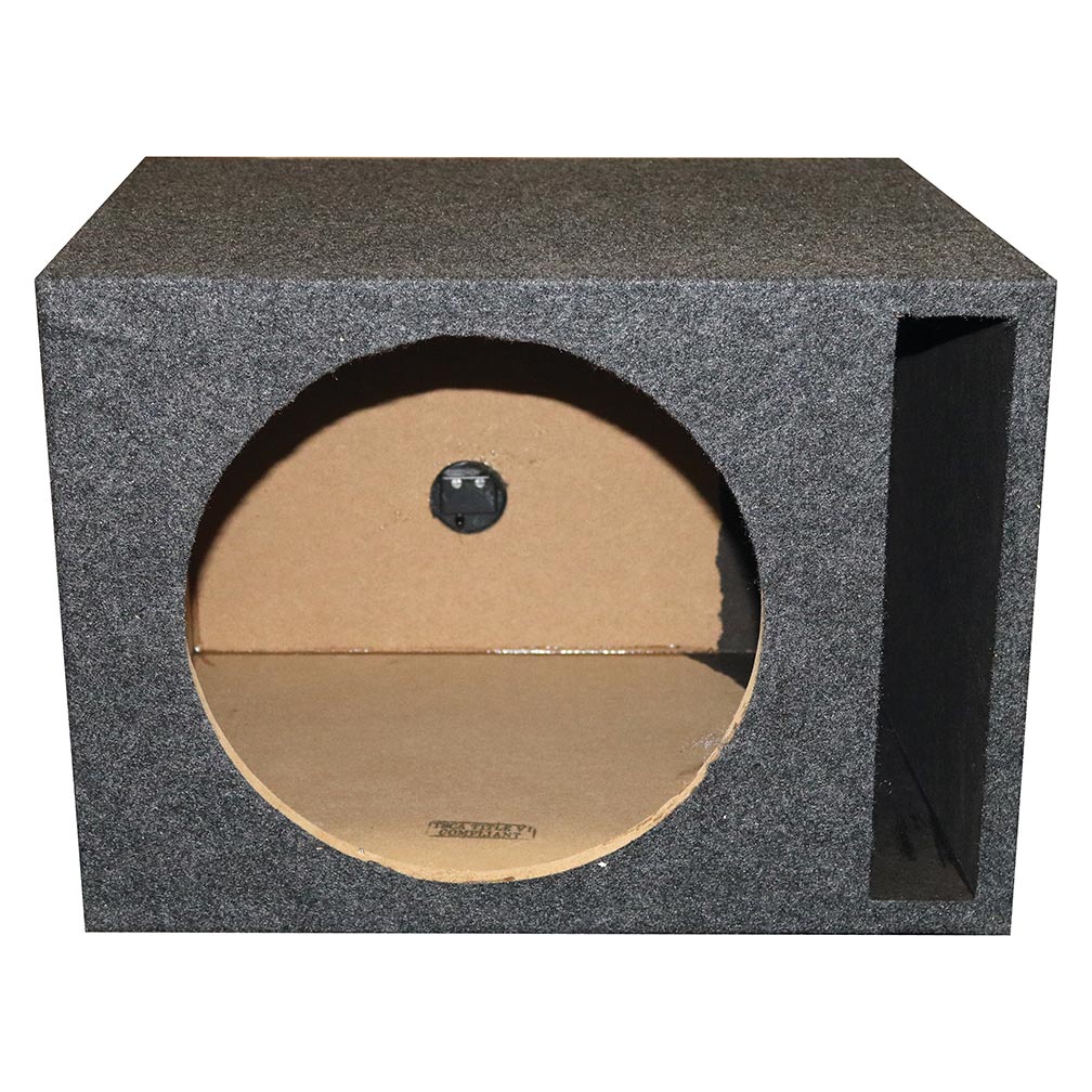 Single 12″ Slot-Ported Vented Empty Woofer Enclosure