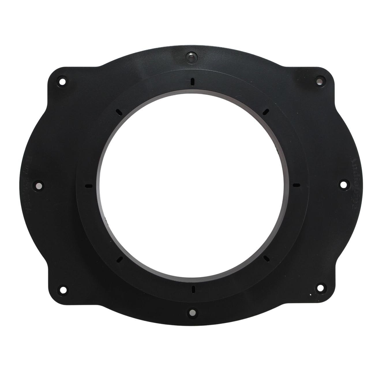 Audiopipe - Toyota 6x9" to 6" PVC Plastic Adapter Ring Spacer Black (Pair)
