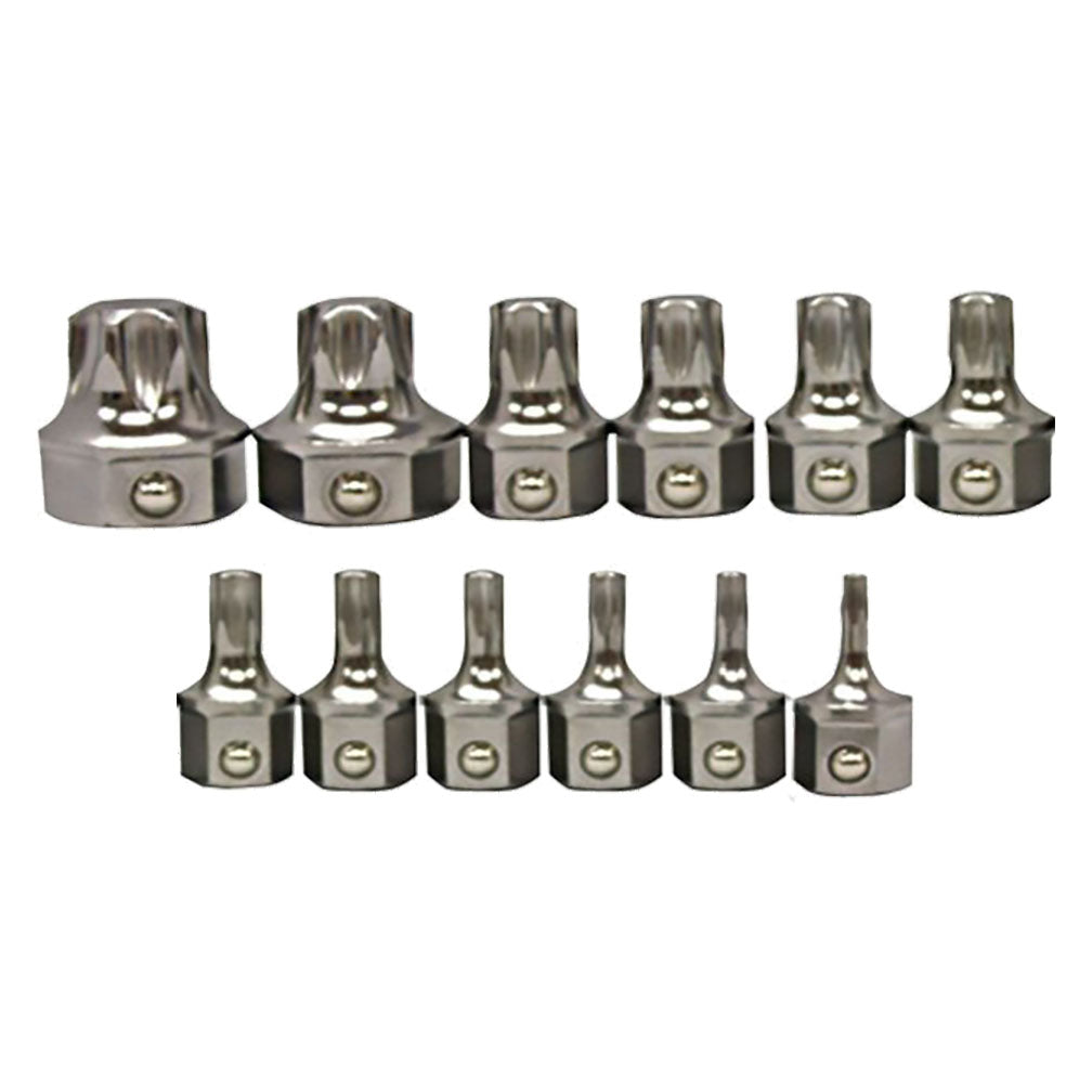EZ RED 12 pcs Torx Bit Set