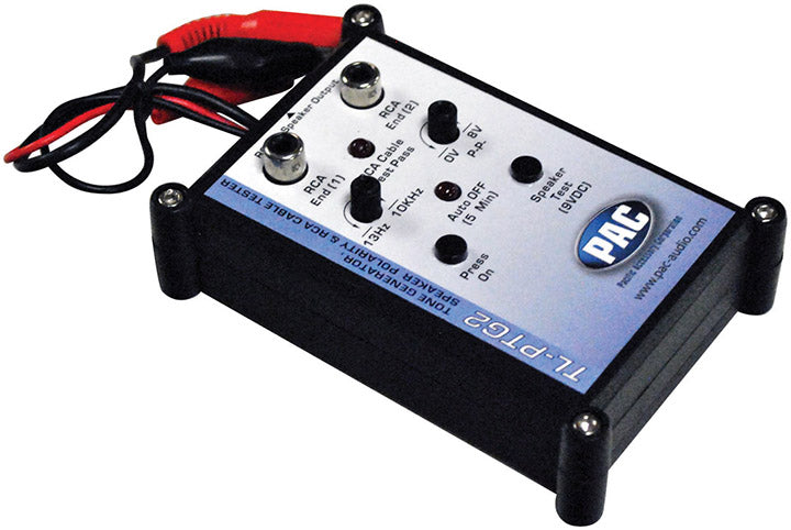 PAC Tone Generator and Speaker Polarity Tester