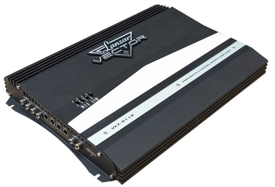 Lanzar 2000W 4 Channel High power Mosfet Amplifier