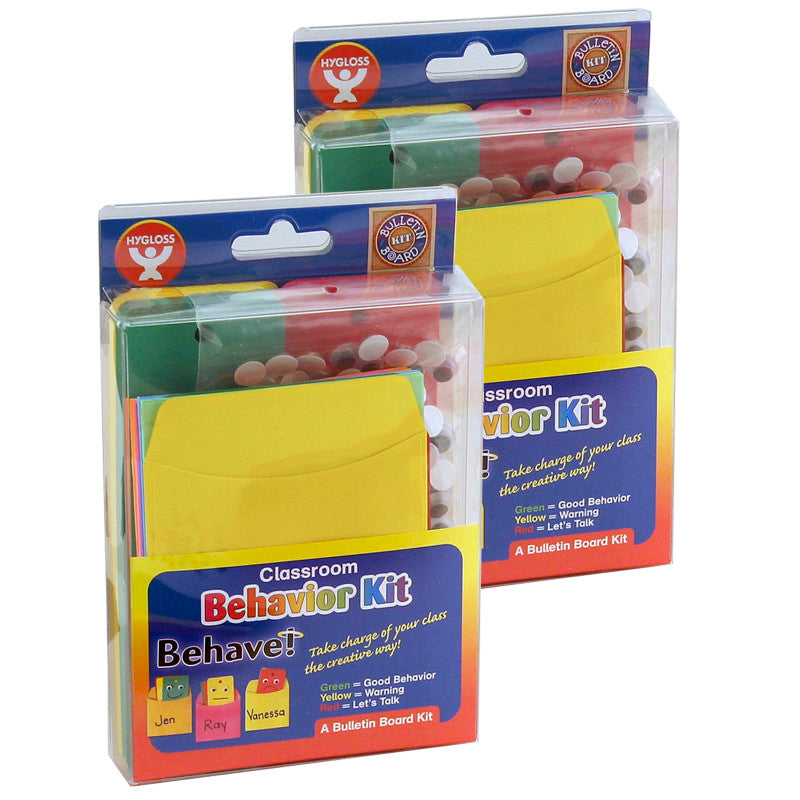 HYGLOSS - Behavior Bulletin Board Kit, 2 Kits