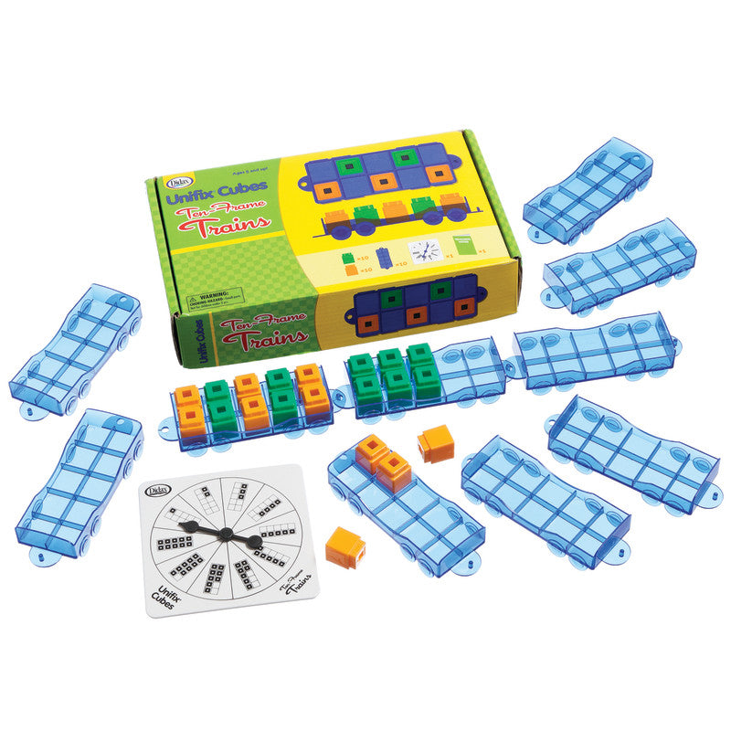 DIDAX - Ten-Frame Trains Activity Set
