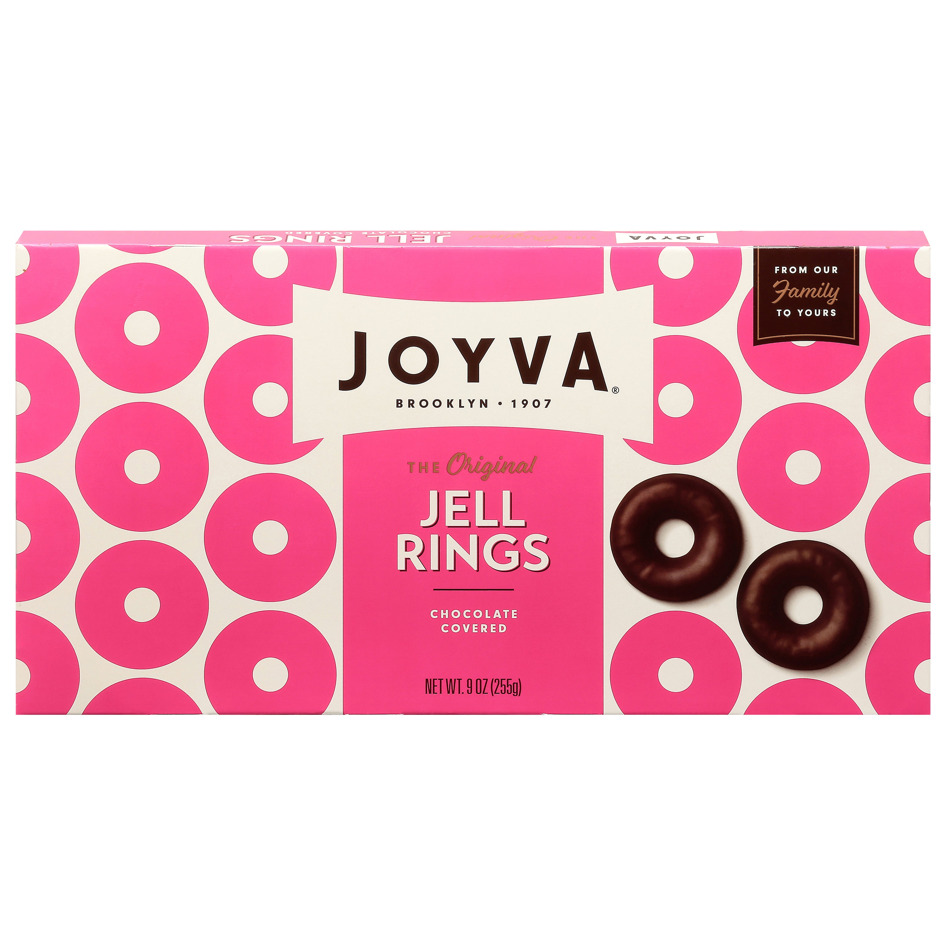 Joyva Jell Rings 9 oz - Case of 12