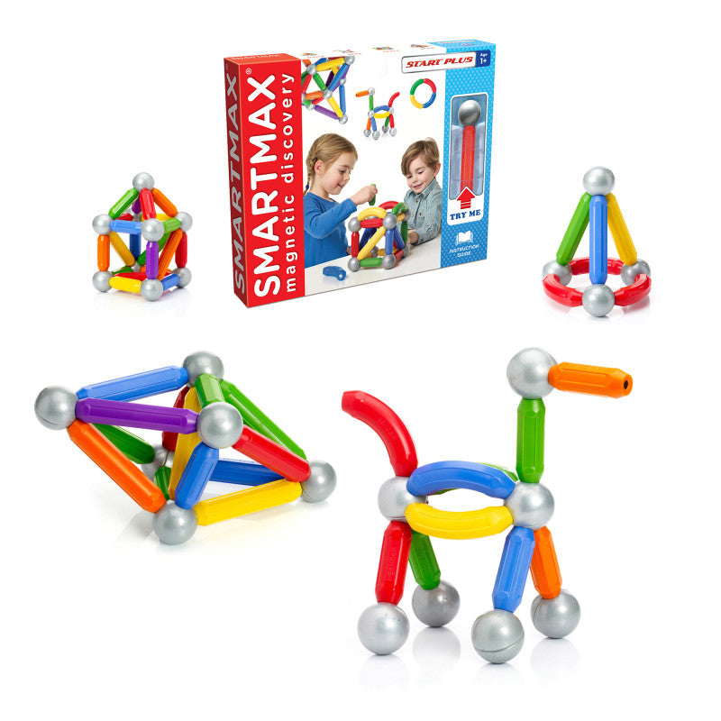 SMARTMAX - Magnetic Discovery Start Plus, 30 Piece Set