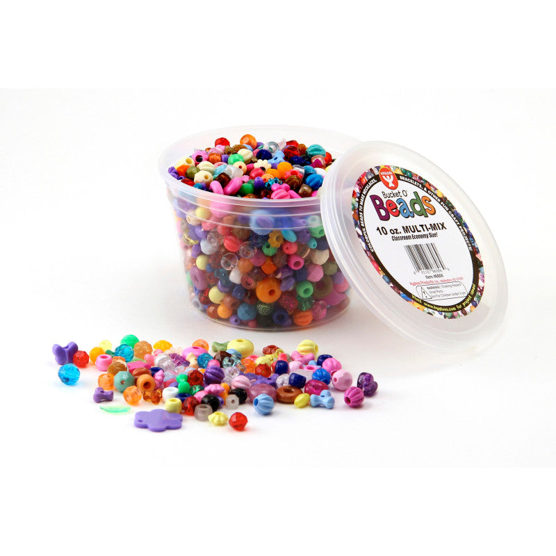 Bucket O' Beads, 10 oz. Multi Mix