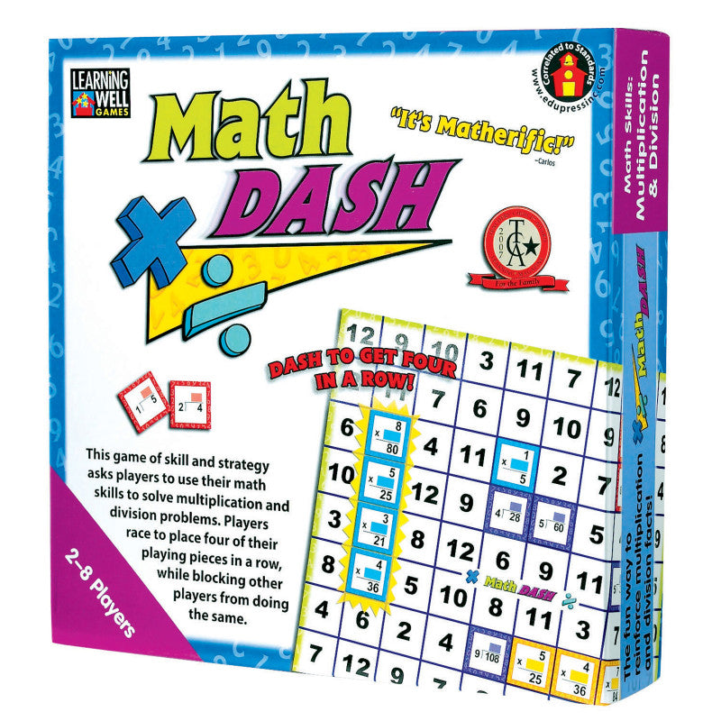 EDUPRESS - Math Dash Game: Multiplication & Division