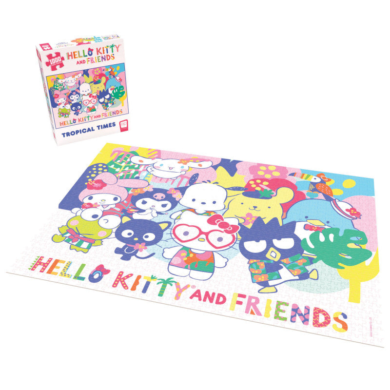 USAOPOLY - Hello Kitty and Friends Tropical Times 1000-Piece Puzzle