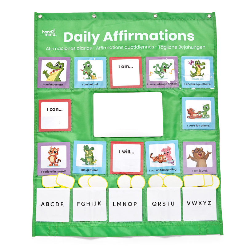 HAND2MIND - Daily Affirmations Pocket Chart