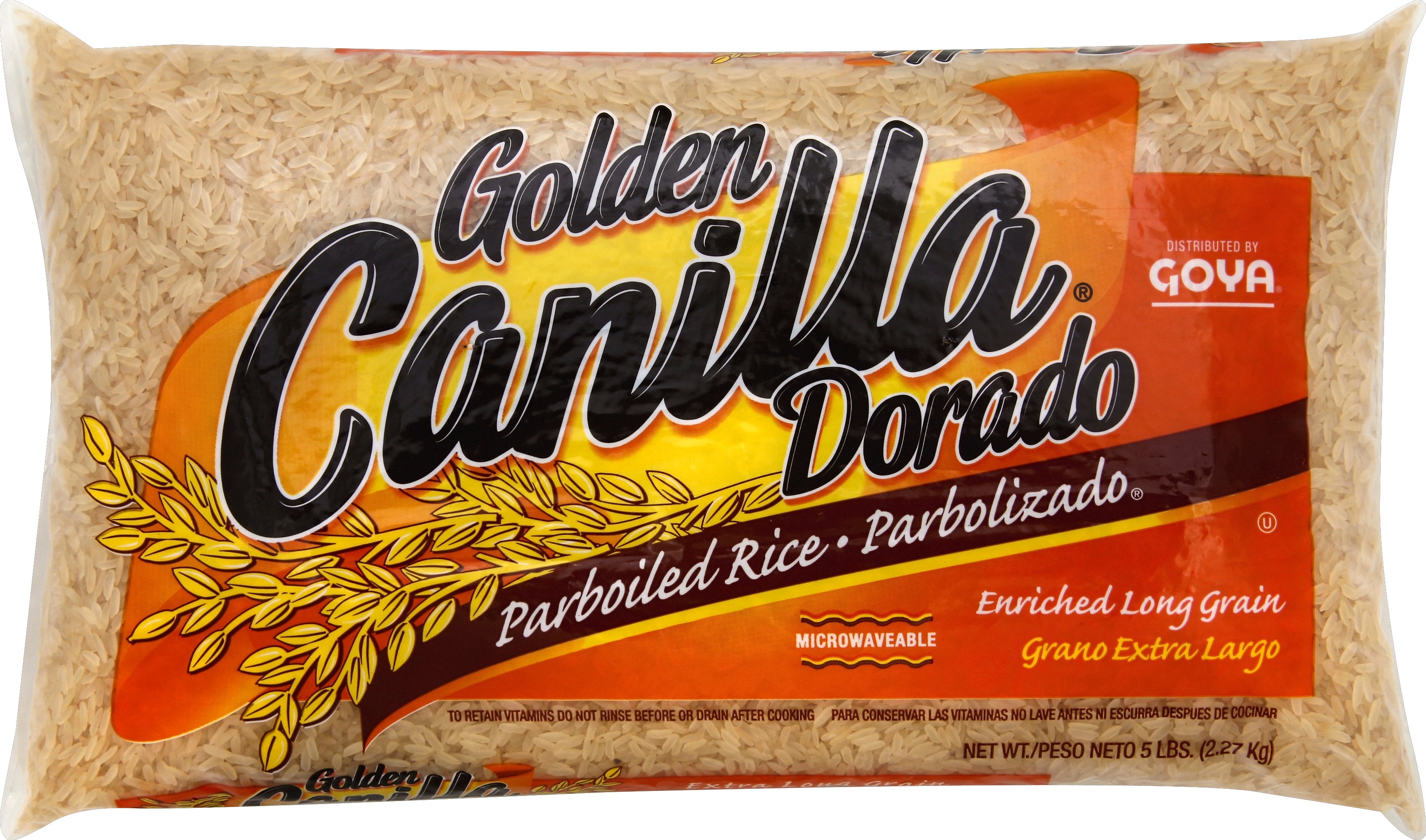 Canilla Parboiled Rice 5 lb - Case of 12