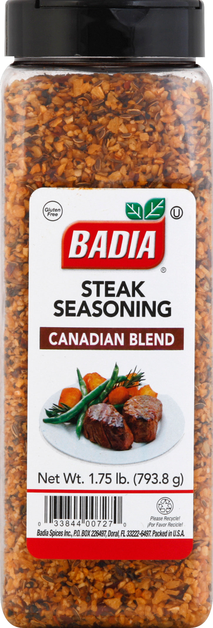Badia Steak Seasoning 1.75 lb - Case of 6