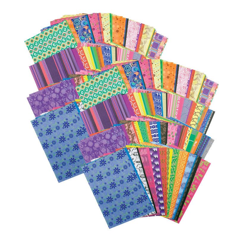 ROYLCO - Decorative Hues Paper, 5.5" x 8.5", 192 Sheets Per Pack, 2 Packs