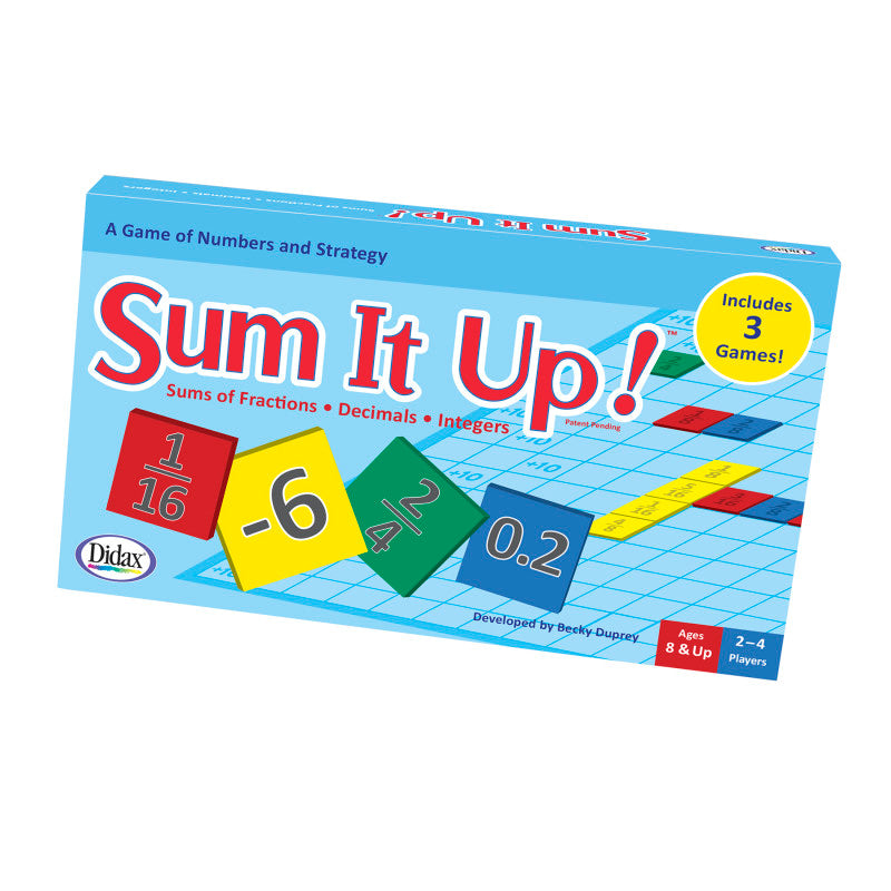 DIDAX - Sum It Up! Fractions, Decimals, Integers
