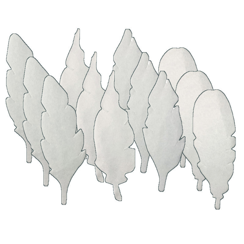 ROYLCO - Color Diffusing Paper Feathers, 80 Per Pack, 3 Packs