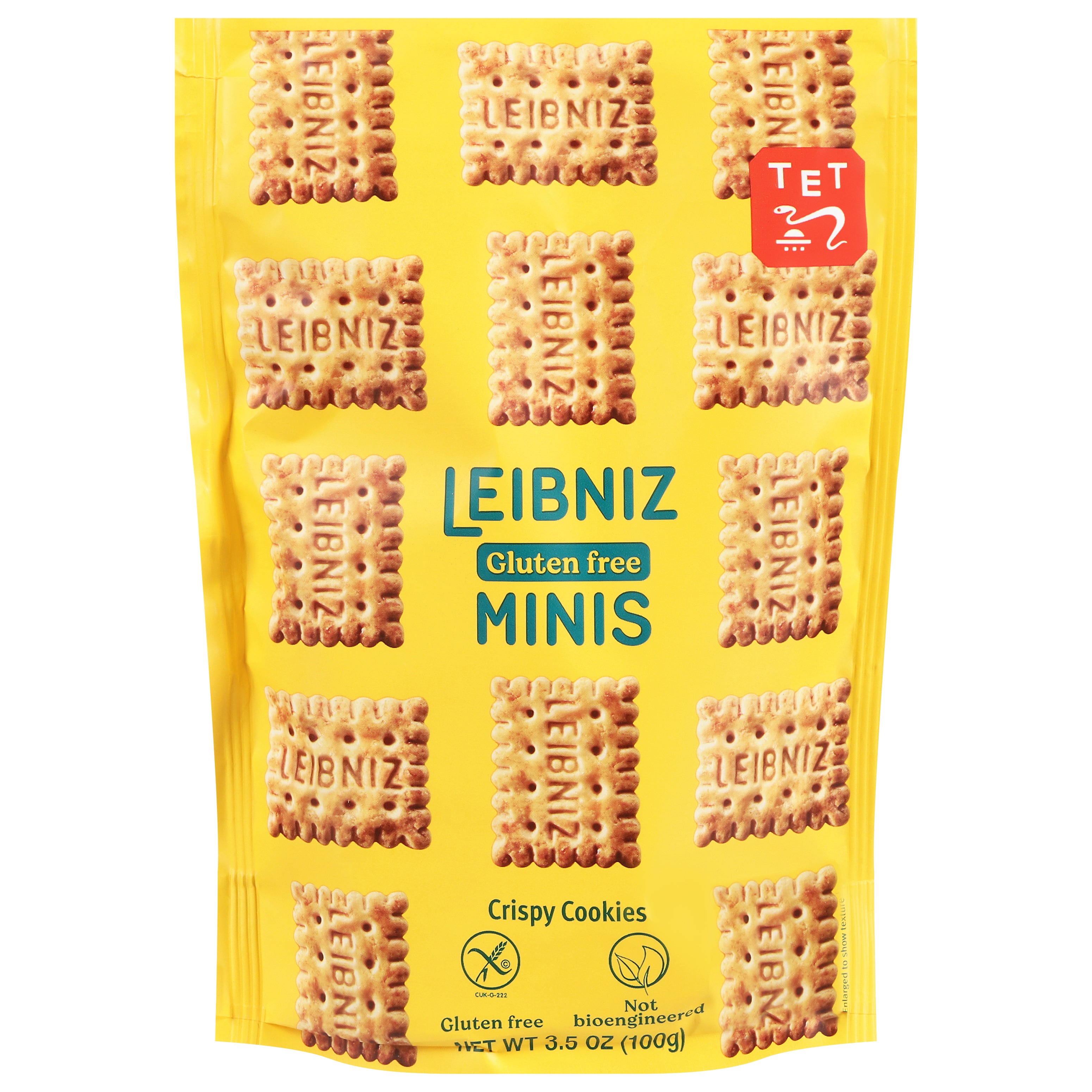 Leibniz Gluten Free Crispy Minis Cookies 3.5 oz - Case of 8