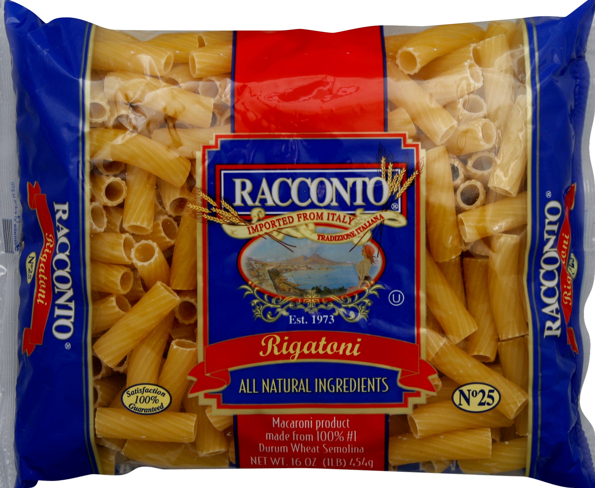 Racconto Rigatoni 16 oz - Case of 20