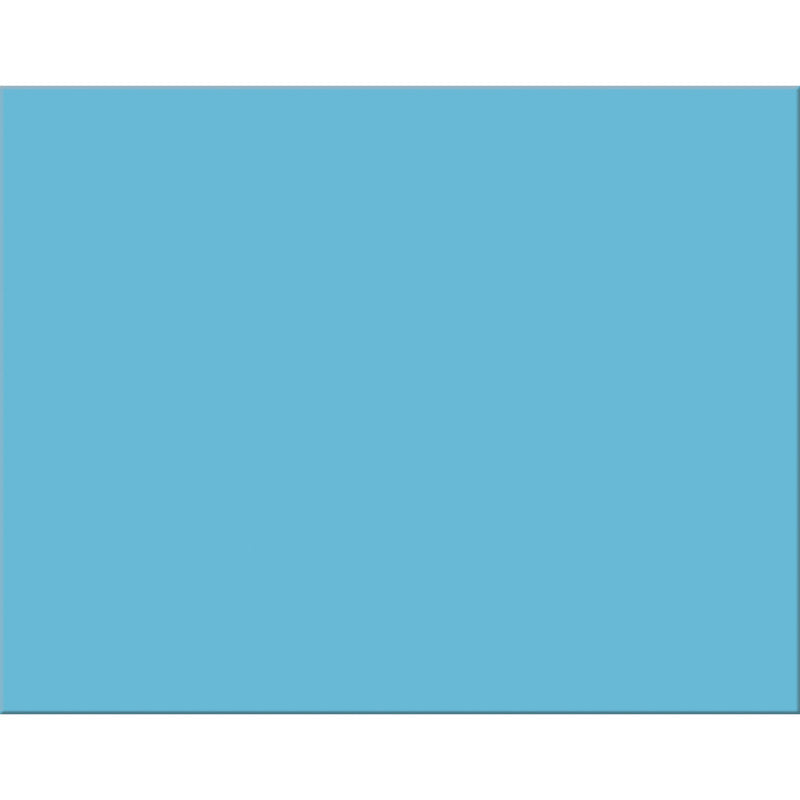 PACON - 4-Ply Railroad Board, Light Blue, 22" x 28", 25 Sheets