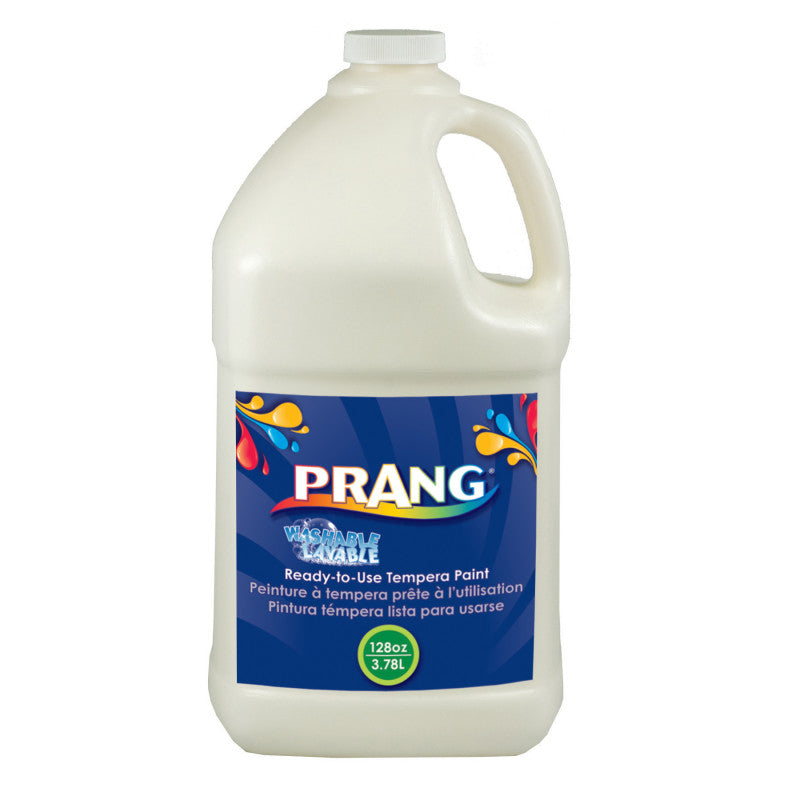 PRANG - Washable Tempera Paint, White, Gallon