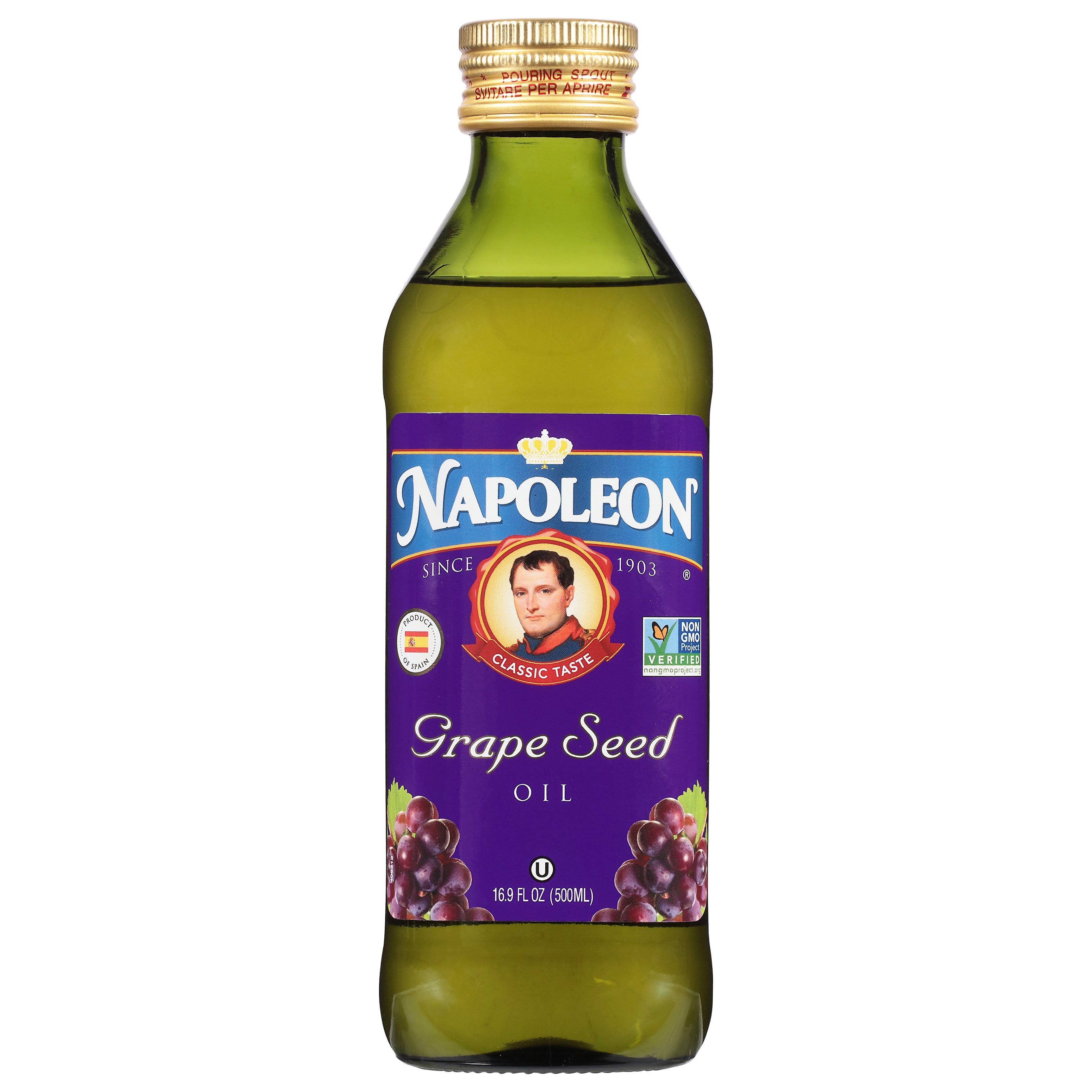 Napoleon Grape Seed Oil 16.9 fl oz - Case of 12