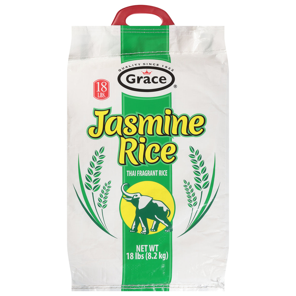 Grace Jasmine Rice 18 lb - Case of 1