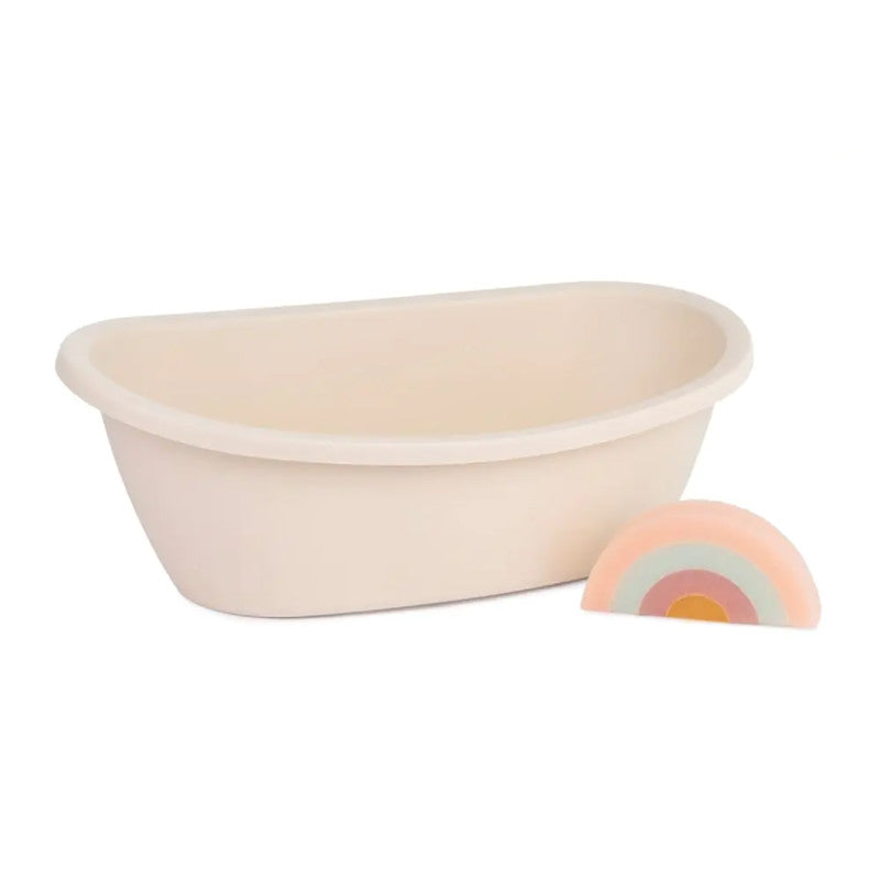 MINILAND - Bathtub and Rainbow Sponge Set